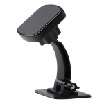 Magnetinis automobilio telefono laikiklis, pasukamas automobilio prietaisų skydelis mobiliojo telefono stovo atrama, skirta iPhone Xiaomi Samsung magnetinio telefono tvirtinimui automobilyje juoda