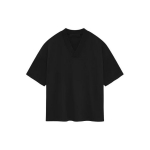 Fear of God Essentials V formos kaklo mar&scaron;kinėliai Jet Black Vyri&scaron;ki vir&scaron;utiniai drabužiai 125SP244214F M