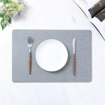 6 vnt. Plaunami stalo kilimėliai Neslystantys &scaron;ilumą izoliuojantys PVC padėklai valgomojo stalo virtuvės priedams