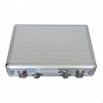 Aliuminio lydinio drožlių dėklų laikiklis profesionalus surinkimo dėžutė su rankenos apsaugos dėklu S