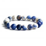 10 mm natūralaus akmens karoliukų apyrankė vyrams 8 mm reiki tigro akis agatai kvarco karoliukų apyrankės moterims elastinga virve rankų darbo papuo&scaron;alai 8mm beads&17cm-6.7inch