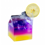 250 ml skaidrios kokteilių dėžutės Creative Friends Pusiau pintos grietinėlės kvadratinės pieno kartoninės dėžutės kokteilių stiklinės sultys gėrimų &scaron;alto gėrimo puodelis 1 Piece Glass 250ml
