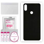 apgo Protective Skin Sticker for the back compatible with Doogee X53, Wrap Film, Foil, Vinyl - Pattern Matrix