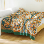 &scaron;iaurieti&scaron;ka antklodė medvilninė marlė boho sofa rank&scaron;luostis vasarinė oro kondicionieriaus antklodė lovoms Etninis laisvalaikis lovatiesė mink&scaron;ta paklodė 200x230cm