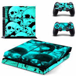PS4 lipdukai Play Station 4 odos lipdukų lipdukų dangtelis, skirtas PlayStation 4 PS4 konsolės ir valdiklio apvalkalai, vinilas One Size