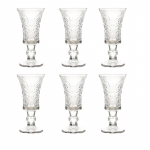 6 vnt 40 ml be &scaron;vino graviruotas stiklinis kri&scaron;tolinis taurė vyno taurės likeris degtinės Tekilos spiritinių gėrimų puodelių rinkinys namų baro vakarėliui B 6PCS
