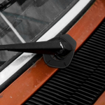 Valytuvo angos trinkelės automobilio rankenos apsauga nuo dulkių juoda