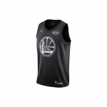 Jordan X NBA Stephen Curry Warriors #30 Logotipo Spaudinys Sportinis Tankinis su Drėgmę Sugeriančia Funkcija Vyri&scaron;ki Vir&scaron;utiniai Drabužiai Juodas 928873-011 M black