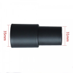 Patogus 32 mm pakeitimas į 35 mm dulkių siurblio &scaron;epetėlio galvutės adapterio atsarginę dalį juoda