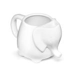 Tasse Mug &eacute;l&eacute;phant avec compartiment pour sachet &agrave; th&eacute; original