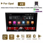 8 colių Android automobilinis radijas, skirtas Opel Astra H Vectra CD Corsa Antara Combo Vivaro Zafira Corsa 2 DIN Multimedia Carplay GPS 2+64GB 2+32GB juoda