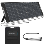 Sulankstomas saulės skydelis saulės įkroviklis saulės modulis maitinimo blokas SWAREY 200W Type-C/USB