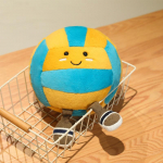 Linksmas sportinis paplūdimio tinklinis pliu&scaron;inis žaislas Patogus lėlė Miela lėlė 26cm250g