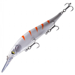 Bėgimo masalai bosui su Treble Hook Medium Diving Minnow žvejybos masalas kietas dirbtinis masalas 3
