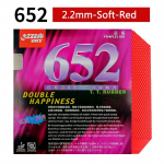 DHS 651 652 Stalo teniso guma i&scaron;traukiama su Fast Attack DHS stalo teniso kempinėle trumpi spuogeliai ITTF patvirtinta 652 Red 1 Pcs