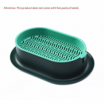 1 vnt. Naujas naminių kačių daigų auginimo vazonas Hidroponinis augalas kačių žolės daiginimo vir&scaron;kinimui starteris &scaron;iltnamio auginimo dėžutė 19x12.3x4.5cm