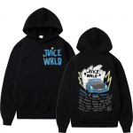 Reperio Juice Wrld mados džemperis Unisex hiphopo laisvalaikio rudens/žiemos megztiniai Unisex punk gotikos megztiniai Gatvės drabužiai L