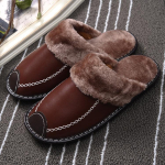 Užsisakykite vienu dydžiu Jaukios vyri&scaron;kos/moteri&scaron;kos &scaron;lepetės Fuzzy Soft Patogios &scaron;iltos &scaron;lepetės žieminiai namų batai 43-44