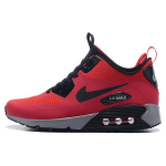 Nike Air Max 90 Mid Winter Gym Red Vyri&scaron;ki sportbačiai Juodi-Vilko pilki 806808-600 43
