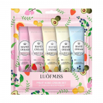 5 vnt./dėžutė Kalėdų dovanų ledų rankų kremų rinkinys 30 g vaisių kvapo drėkinamasis drėkinamasis 5pcs/set D
