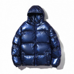 Vyri&scaron;ki Stori Žieminiai Drabužiai Pūkinis Paltas Pamink&scaron;tinta Striukė Vėjo Neperpučiamas Parkas Vyrams Lauko Gatvės Mados Drabužiai L mėlyna