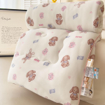 Class A Mother And Baby Grade Soybean Quilt Knitted Cotton Baby Down Quilt Single Double Thickened Fall And Winter Soybean Quilt Core 120*150cm