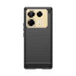 Dėklas infinix Note 40 Pro 5G, Dėklas infinix Note 40, Note 40 Pro Plus, &Scaron;lifuotas smūgiams atsparus TPU galinis dangtelis infinix Note 40 Pro 5G infinix Note40Pro 5G juoda