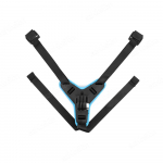 Motociklo &scaron;almo smakro dirželio laikiklis GoPro Hero 12 11 10 9 8 Insta 360 X3 GO 3 Xiaomi Yi SJCAM DJI Action 3 4 priedams