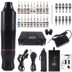 &bdquo;Kaukolė Nr. 1 Motor Tattoo ra&scaron;iklio rinkinys studentams British Standard juoda