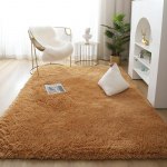 Violetinis pliu&scaron;inis kilimėlis vaikų kambariui Didelis vienspalvis ilgų plaukų kilimėlis svetainei miegamojo mink&scaron;tas neslystantis kilimėlis 80x160cm