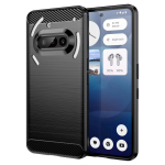 Guminis dėklas, skirtas nieko, telefono 3A Pro 2A plius 1 2 nieko CMF telefono 1 Phone3a smūgiams atsparus mink&scaron;tas mobiliųjų telefonų dėklų dangtelis Nothing Phone 3A juoda