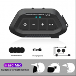 LX2 Motociklo Bluetooth 5.0 &Scaron;almo Ausinė Belaidė Triuk&scaron;mo Mažinimo Ciklo Ausinė Vandeniui Atspari Palaiko Laisvų Rankų Skambučius Muziką