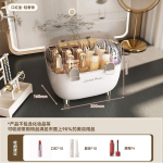 Lūpų dažų laikymo dėžutė, atspari dulkėms, stalinis kosmetinis lūpų dažų organizatorius su dangteliu, stiliaus lūpų glazūra, lūpų dažų laikymo lentynėlė