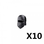 MOC Viduramžių kareivio statybiniai blokai Karaliaus barzdos karinis &scaron;almas &scaron;alikas akiniai diržas kauboji&scaron;kas skrybėlė anties kepurė mini žaislai plytų dovana K042