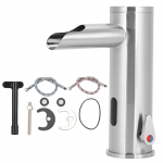 Automatinis bekontaktis mai&scaron;ytuvas kar&scaron;to ir &scaron;alto vandens, indukcinis, su reguliuojamos temperatūros rankenėle, jungtys G1/2