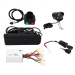 24V 250W Variklis &Scaron;epetinis Valdiklis Ličio Elektrinis Dviratis Kojinis Pedalas Akceleratorius Priekinis Žibintas Greitis