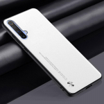 Prabangus PU odinis dėklas Realme X3 SuperZoom galiniam dangteliui, matinis silikoninis pilnos apsaugos telefono dėklas Realme X50 5G RealmeX3 Realme X3 SuperZoom balta