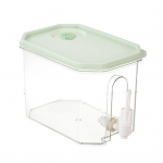 Gėrimų dozatorius su kraneliu 3,5 l &scaron;alto vandens ąsotis gėrimų skysčio talpa &scaron;aldytuvui limonado prekystalis sulčių ąsotis balta