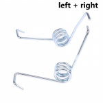 1/2 vnt. kibiras su besisukančiu &scaron;luostu, torsioninė spyruoklė, atitraukiama, kojomis minama &scaron;luosta, atsarginės dalys, vielos skersmuo 2,5 mm, storio torsioninė spyruoklė left + right