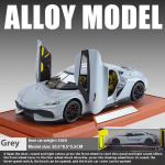 Nauja 1:24 Gemera GT Sportinis Automobilis Lydinio Diecast Metalinis Modelis Automobilis Garsas ir &Scaron;viesa Vaikų Žaislinis Automobilis Kolekcinis Gimtadienio Dovanos Berniukui Mini