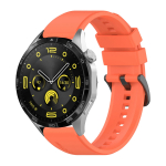 22 mm sportinio laikrodžio dirželis, skirtas Huawei Watch GT 4 46 mm laikrodžio apyrankė, skirta Huawei GT3 Pro 46 mm GT2 Pro Runner 46 mm silikoninis rie&scaron;as HUAWEI GT 4 46MM oranžinė