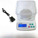 SF-400C Elektroninės svarstyklės: Priekinis stiklas, Medicininis, Papuo&scaron;alai, Virtuvė, Laboratorinės svarstyklės 600g/0.01g with Windshield + Power Supply gray