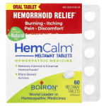 Hemcalm&reg;, Hemorojaus mal&scaron;inimas, Be skonio, Tirpios tabletės, 60 tablečių