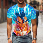 Dragon Ball Z kūdikių kostiumas Son Goku vaiki&scaron;ki vasaros vyri&scaron;ki mar&scaron;kinėliai Anime animacinių filmų spaudiniai White Balck berniukų ir mergaičių palaidinė S