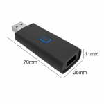 Su &bdquo;Bluetooth&ldquo; suderinamas ne&scaron;iojamasis belaidžio žaidimų pulto keitiklio adapteris Plačiai suderinamas