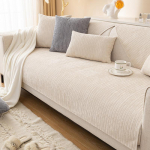 &Scaron;iaurės &scaron;alių &scaron;enilinės sofos užvalkalas svetainei neslystantis storas sofos pagalvėlė fotelis sėdynės kilimėlis kampinis sofas rank&scaron;luostis 70*210cm