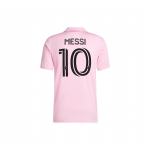 adidas Inter Miami CF Lionel Messi 22/23 replika namų mar&scaron;kinėliai True Pink/Black vyri&scaron;ki gatvės apranga JE9701 S