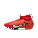 Nike Zoom Mercurial Superfly 9 Academy MDS AG GS Dream Speed - &Scaron;viesiai raudoni vaiki&scaron;ki sportbačiai Raudoni Ry&scaron;kiai oranžiniai Juodi FJ0352-600 37.5