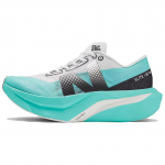 New Balance FuelCell SuperComp Elite v4 Cyber Jade Moteri&scaron;ki sportbačiai Mėlyni Balti Juodi WRCELCT4 36