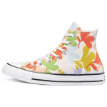 Converse Chuck Taylor All Star Auk&scaron;takulniai Kasdieniai Spalvingi Drobės Batai Moteri&scaron;ki Sportbačiai Balti Žali Oranžiniai 570805C 35